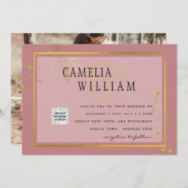 BUDGET Foto Huwelijksuitnodiging Save the Date