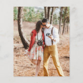 BUDGET Foto Huwelijksuitnodiging Save the Date (Achterkant)