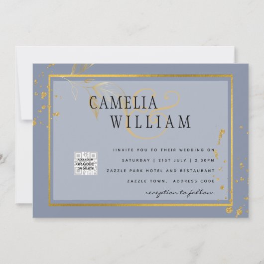 BUDGET Foto Huwelijksuitnodiging Save the Date (Voorkant)