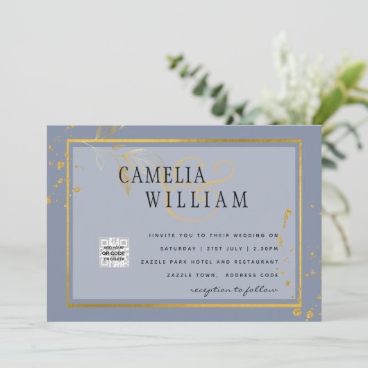 BUDGET Foto Huwelijksuitnodiging Save the Date (Staand voorkant)