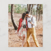 BUDGET Foto Huwelijksuitnodiging Save the Date (Achterkant)