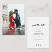 Budget Foto & Kalligrafie 2-A Aansteker Opslagdatu Notitiekaartje (Voorkant / Achterkant)