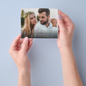 Budget Foto & Kalligrafie 3 Mod V2 Save the Date Flyer (Hand)