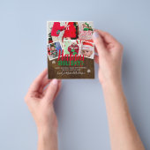 BUDGET Foto Kerstvakantiekaarten - Collage Flyer (Hand)