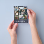 Budget foto Merry Kerstwinter Holiday Kaart (Hand)