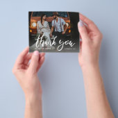 Budget Foto Modern Calligrafie 2 Hartelijk dank Flyer (Hand)