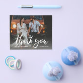 Budget Foto Modern Calligrafie 2 Hartelijk dank Flyer (Enkel)