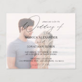 Budget Foto Modern Horizontal 4 Wedding Flyer (Voorkant)