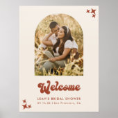 Budget Foto Modern Vrijgezellenfeest Welkomstbord Poster (Voorkant)