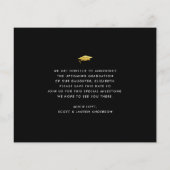 Budget Foto Opslaan Datum Zwart Goud Afstuderen Ui (Achterkant)