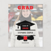 Budget Foto Pet Red Black 2022 Afstudeerder Aankon (Voorkant)