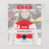 Budget Foto Pet Red Blue 2022 Afstudeerder Aankond (Voorkant)
