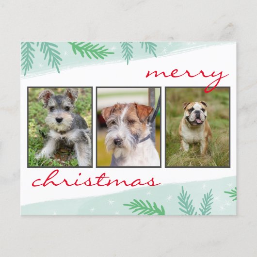 Budget Foto Prettig Kerstfeest (Voorkant)