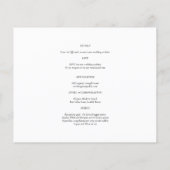 BUDGET FOTO QR CODE Huwelijksuitnodiging RSVP Deta Flyer (Achterkant)