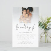 Budget Foto QR Code Script Lesbian Wedding (Staand voorkant)