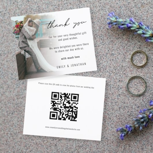Budget Foto QR-code voor bruiloft Afbeeldingen Dan