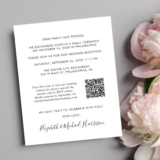 Budget Foto QR Code Weddenschappen Reception Uitno