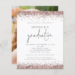 Budget Foto Roos Gouden Glitter 2024 Afstuderen