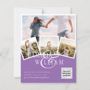 BUDGET FOTO Save Dates INVITIONS - gemengde kleure