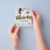 BUDGET FOTO Save Dates INVITIONS - gemengde kleure Flyer (Hand)