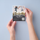 BUDGET FOTO Save Dates INVITIONS - gemengde kleure Flyer (Hand)