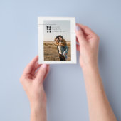 Budget Foto Save the Date Flyer (Hand)