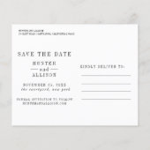 Budget Foto Save the Date Flyer (Achterkant)