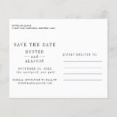 Budget Foto Save the Date Flyer (Achterkant)