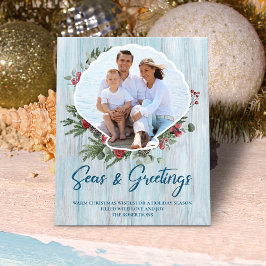 Budget Foto Seashell Zeeen Greetings Holiday Kaart