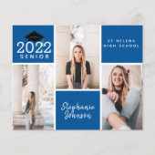 BUDGET Foto senior Afstuderen Briefkaart (Voorkant)