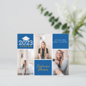 BUDGET Foto senior Afstuderen Briefkaart (Staand voorkant)