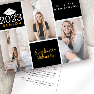 BUDGET Foto senior Afstuderen Briefkaart