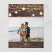 Budget Foto Sunflower Wood & Licht Sparen de Datum (Achterkant)
