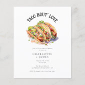 Budget Foto Taco Over Liefde Repetitie Diner Flyer (Voorkant)