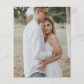 Budget Foto Terra Cotta Boho Bruiloft Eenvoudige F Flyer (Achterkant)