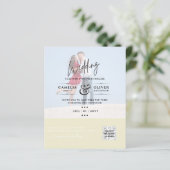 BUDGET FOTO TROUWEN QR SCANCODE UITNODIGINGEN (Staand voorkant)