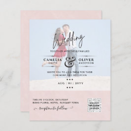 BUDGET FOTO TROUWEN QR SCANCODE UITNODIGINGEN