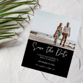 Budget Foto Typografie Save the Date HB Flyer
