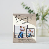 BUDGET FOTO UITNODIGING AANKONDIGING SCRIPT (Staand voorkant)