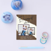 BUDGET FOTO UITNODIGING AANKONDIGING SCRIPT FLYER (Enkel)