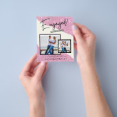 BUDGET FOTO UITNODIGING VERLOVINGSREPORTAGE SCRIPT FLYER (Hand)