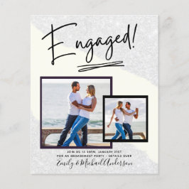 BUDGET FOTO UITNODIGING VERLOVINGSREPORTAGE SCRIPT FLYER