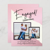 BUDGET FOTO UITNODIGING VERLOVINGSSCRIPT (Voorkant / Achterkant)