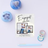 BUDGET FOTO UITNODIGING VERLOVINGSSCRIPT FLYER (Enkel)