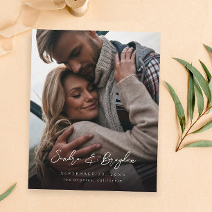 Budget Foto V MOD Chic 8 Save the Date Flyer