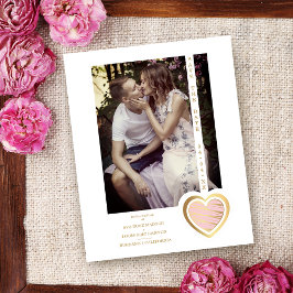 Budget Foto van Chic Elegant Bleek Roze & Gold Hea