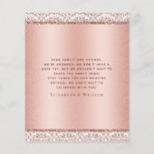 Budget Foto Verloving Aankondiging Roos Gold (Achterkant)