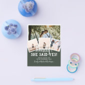 BUDGET FOTO Verloving Huwelijks UITNODIGING Aankon Flyer (Enkel)