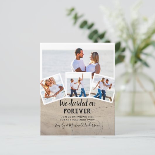 BUDGET FOTO VERLOVING QUOTE INVITEERT - ELKE KLEUR (Staand voorkant)