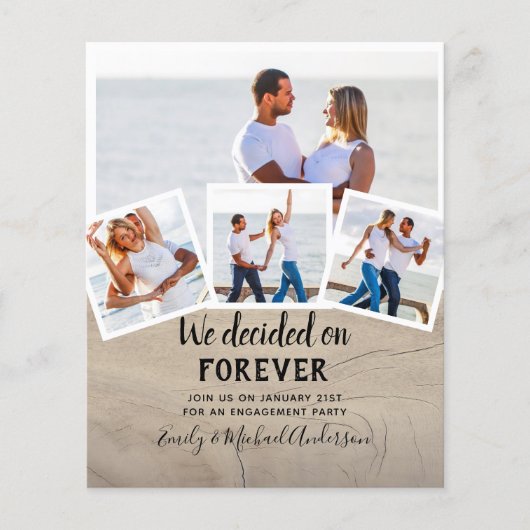 BUDGET FOTO VERLOVING QUOTE INVITEERT - ELKE KLEUR (Voorkant)